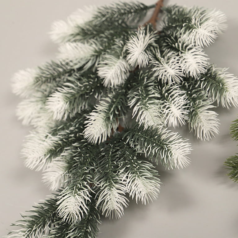 Heldig Artificial Green Pine Needles Branches Small Pine Twigs Stems Picks  for Christmas Flower Arrangements Wreaths and Holiday Decorations, 10