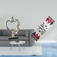 thumbnail image 2 of Figura de pareja besándose, estatua coleccionable, adorno para dormitorio, boda, estantería, armario, decoración del hogar, de mesa navideño, t, 2 of 8