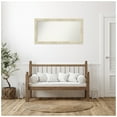 thumbnail image 4 of Amanti Art Custom Wall and Bathroom Mirror (25.5 x 48.5 in.), Country White Wash Frame, 4 of 7
