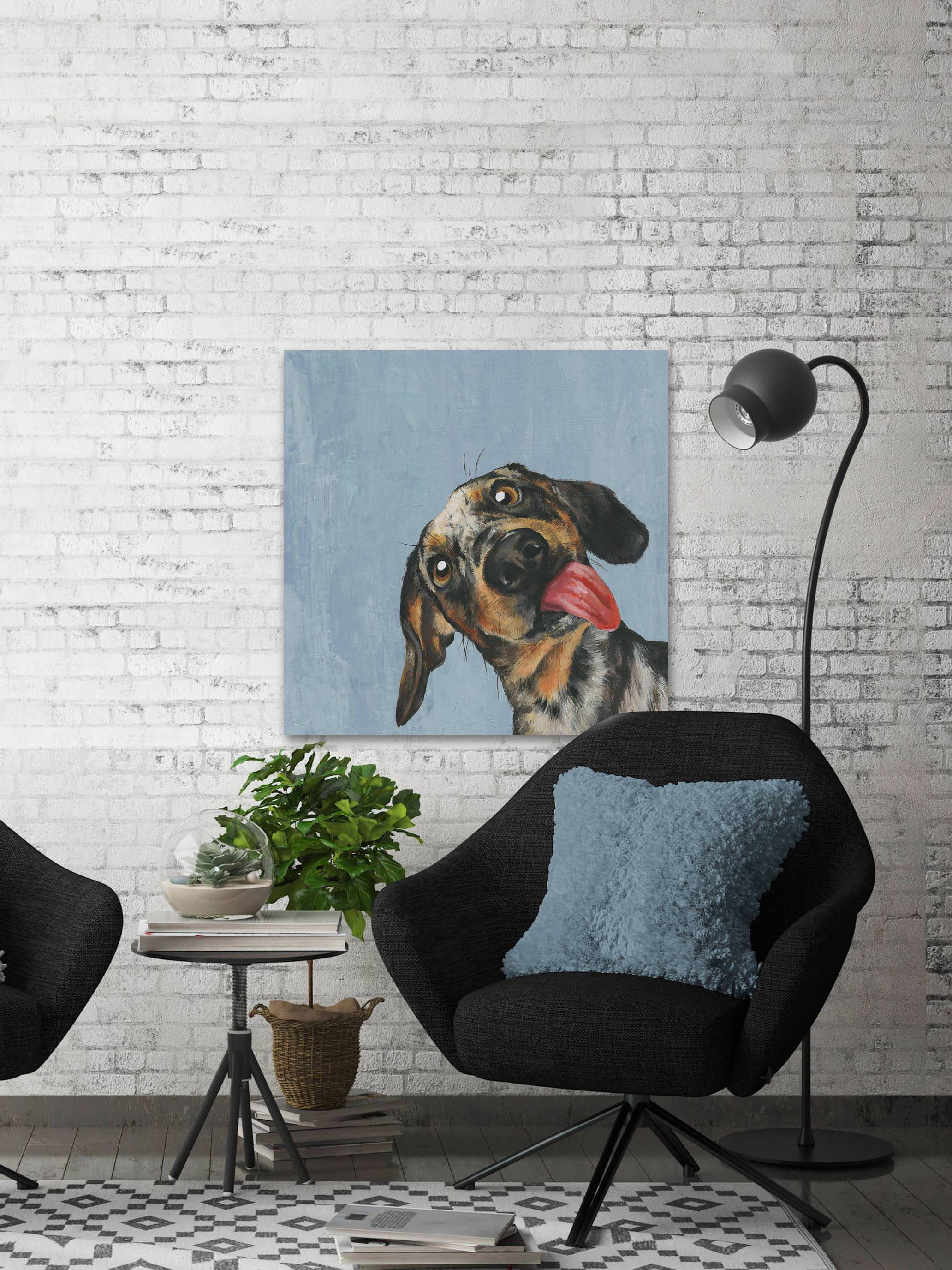 Marmont Hill "Bare Sided Shot" Painting Print on Wrapped Canvas