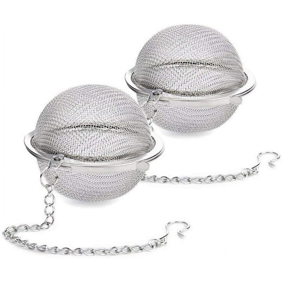 PLGEBR Stainless Steel Tea Ball Infusers (2 Count)