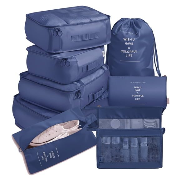 Organizadores De Maleta Moov Bolsas Para Viaje Empacar Guardar 8 Pzs