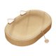 thumbnail image 3 of Rascador de Sisal para Gatos, Almohadilla Rascadora para Gatos de Interior con Pelota, Juguetes de Entrenamiento, Cama Ovalada para Rascar Gatos, para con oreja, 3 of 10