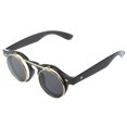 thumbnail image 2 of 2X Gafas Estilo de Goth del Vintage Gafas de Sol para Cosplay de Color Leopardo, 2 of 5