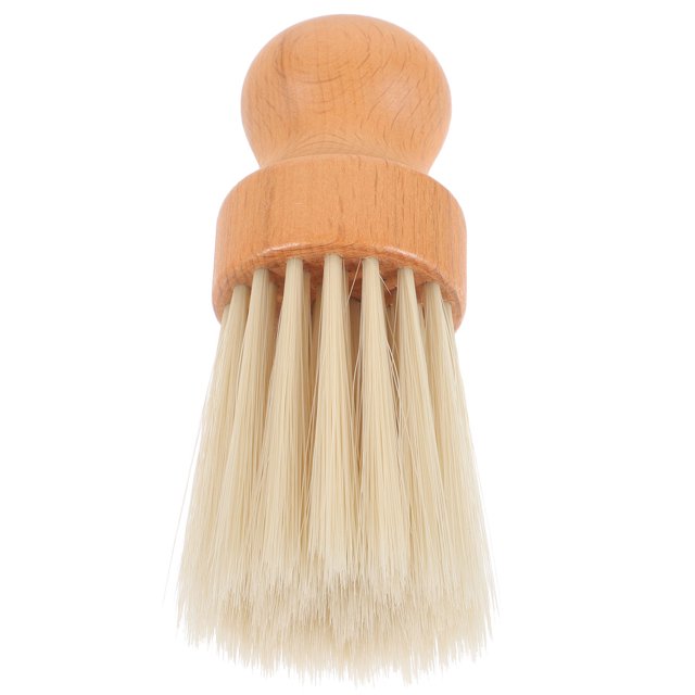 SHOWERORO Utility Cleaning Hand Brush Handheld Brush Fibrous Soft Wool for Salon Use 1Set