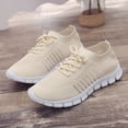 thumbnail image 5 of Zapatillas ligeras para mujer para verano y otoño, diseño de malla transpirable, zapatos planos casuales para uso diario y comodidad., 5 of 5