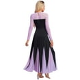 thumbnail image 2 of Haitryli Woman's Sea Siren Costume Mermaid Octopus Dress Witch Evil Halloween Cosplay Long Maxi Dress Black M, 2 of 6