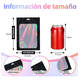 thumbnail image 2 of Bolsa Plastico Tornasol Holografica Resellable 10.5x15cm Xtellar negro, 2 of 3