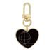 thumbnail image 1 of Ecuación matemática conocimiento esfera Llavero de metal en forma de corazón dorado, 1 of 3