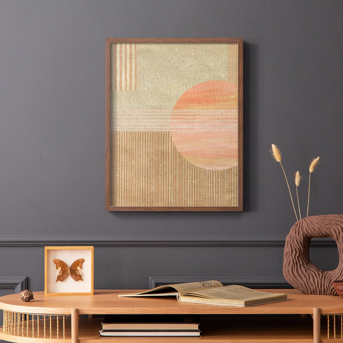 Adobe Sunrise II in Paper Solid Wood 11 x 14 Framed Print
