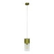 thumbnail image 2 of Lámpara Colgante Decor 1 Luz Metal Dorado Vidrio 1.98Mx15Cm, 2 of 3