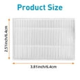 thumbnail image 4 of 14 Packs  Part For iHome AutoVac Eclipse G 2-in-1 Robot Vacuum  Include 1xMain Brush  2xHepa Filters   2xMop Pads  4xSide Brushes, 4 of 6
