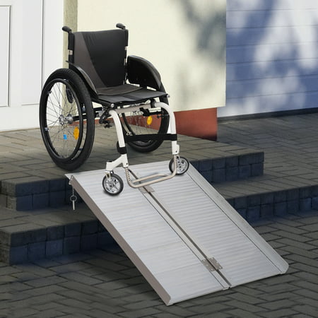 3' Wheelchair Ramp Foldable Portable Scooter Mobility Easy Access ...