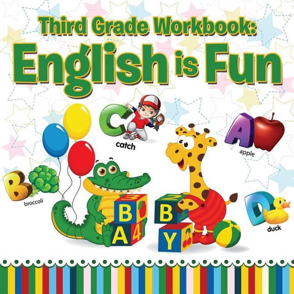 Third Grade Workbooks: English is Fun, (Paperback)