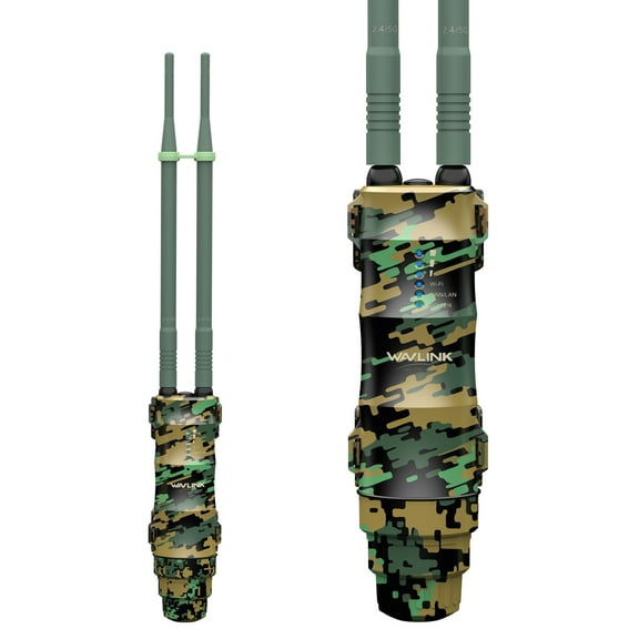 Outdoor WiFi Extender with PoE, AC1200 Dual Band Outdoor Access Point, IP67 Waterproof, Supports AP/Router/Repeater Modes