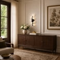 thumbnail image 2 of Flores Integrated LED Matte Black Wall Sconce, 2 of 5