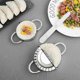 thumbnail image 4 of Stainless Steel Dumpling Maker, Flower Type Dumpling Ravioli Maker Press Mold Dumpling Making Device, 4 of 5