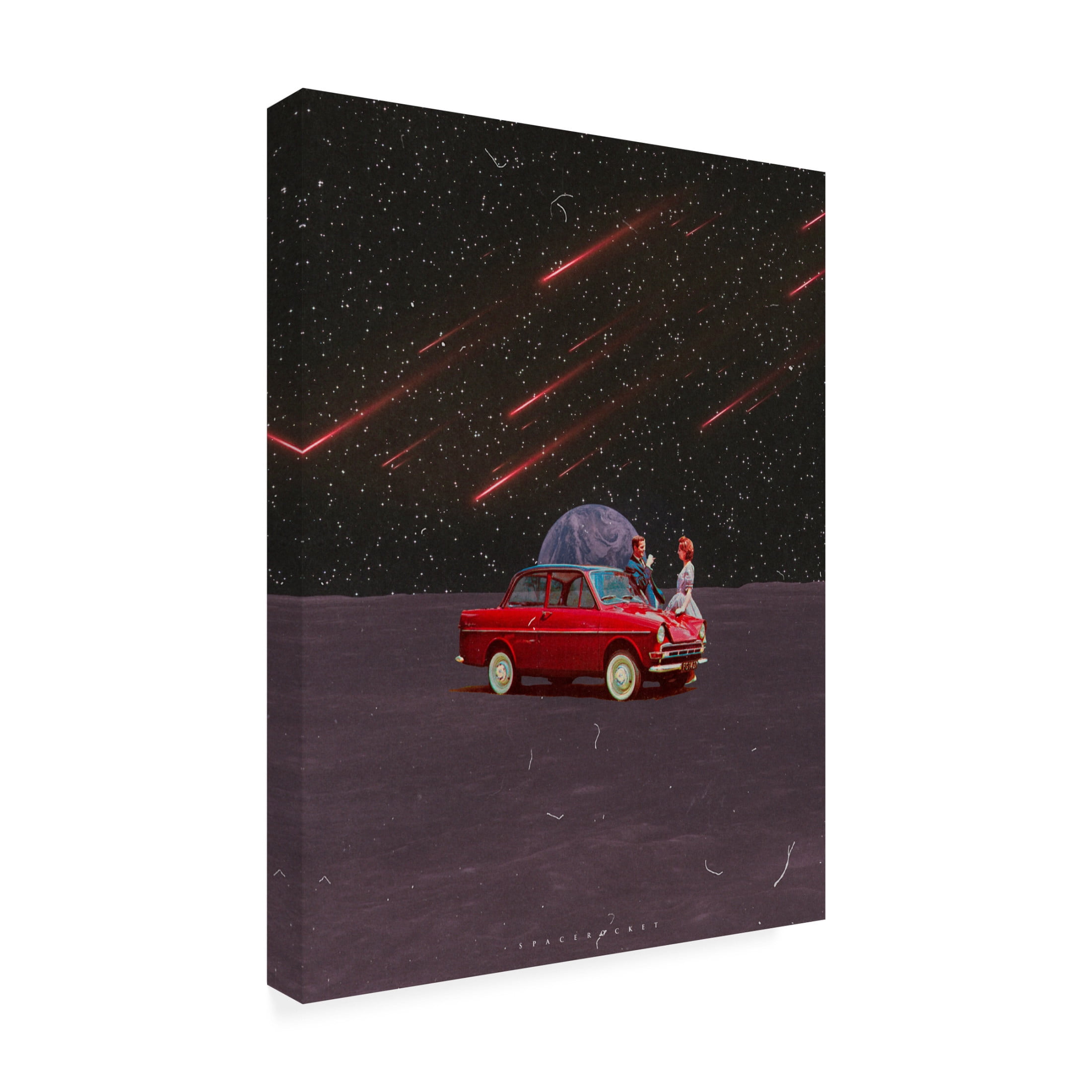 Trademark Fine Art spacerocket art 420 Canvas Wall Art