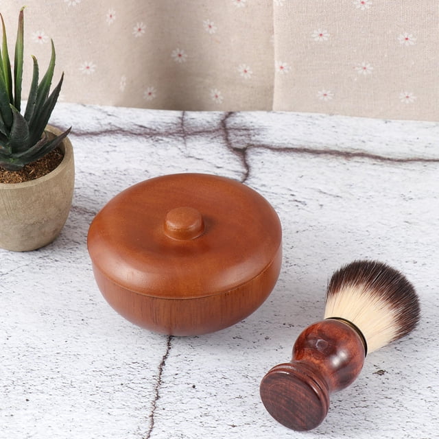 IFANLANDOR 1 Ensemble de Brosses à Raser pour Hommes Kit de Modélisation de Barbe en Nylon pour Hommes Affaires
