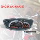 thumbnail image 3 of Velocímetro de plástico ABS para motocicleta, instrumento, accesorios , odómetro para Diozx AF34/, piezas de motocicleta, motocicleta Yotijar Velocímetro de motocicleta, 3 of 6