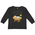 thumbnail image 3 of Inktastic Happy Birthday Jesus Nativity Christmas Boys or Girls Long Sleeve Toddler T-Shirt, 3 of 5