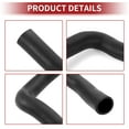 thumbnail image 5 of Unique Bargains Radiator Hose for Honda CRV 2.4L 2002-2006   No.19501PNB000 Rubber Black 1 Pcs, 5 of 7