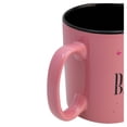thumbnail image 4 of Taza Grande Metalizada De Cerámica, Diseño Wicked, Tarro para Bebidas Caleintes, Bitono Rosa Exterior, Negra Interior, Capacidad 591 Ml, 4 of 4