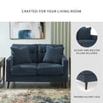 thumbnail image 5 of Signature Design by Ashley Bixler Navy Loveseat, 5 of 12