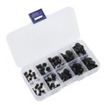 thumbnail image 4 of Yeux, Application Grand Yeux Ronds Noirs Simples Pratiques avec Boîte pour Poupée DIY, 4 of 8