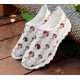 thumbnail image 1 of Zapatillas de deporte transpirables con estampado de enfermera para mujer, zapatos planos antideslizantes, zapatos para caminar, zapatos de enfermería, 1 of 5