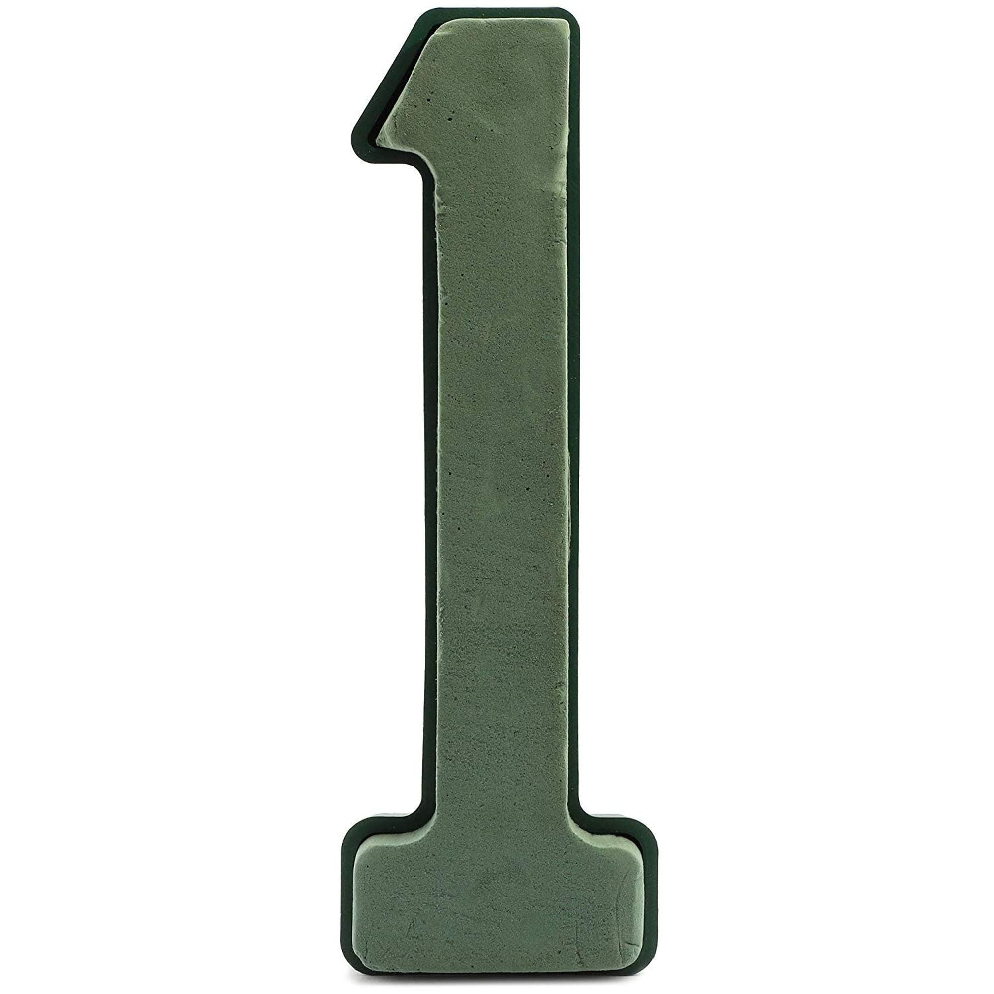 11 In Number 1 Wet Floral Flower Foam Block Arrangement Set for Florist