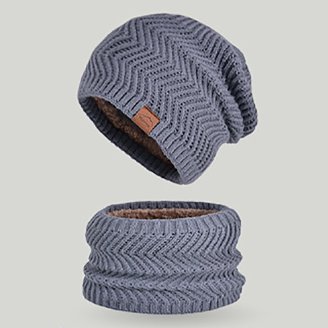 2 Pack Womens Winter Hats Warm Knit Hat Slouchy Beanie Cap  display picture 1