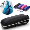thumbnail image 2 of Funie Rectangle EVA Zipper Hook Sunglasses Reading Glasses Protector Case Travel Pouch, 2 of 7