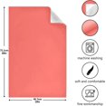 thumbnail image 3 of Coolnut Red Solid Color Kitchen Dish Towel Set of 6, Soft Absorbent Drying Dishcloths Dish Towels with Hanging Loop for Kitchen Bathroom Bar Home Decor, 28 x 18 Inch Washcloth Gift, 3 of 7