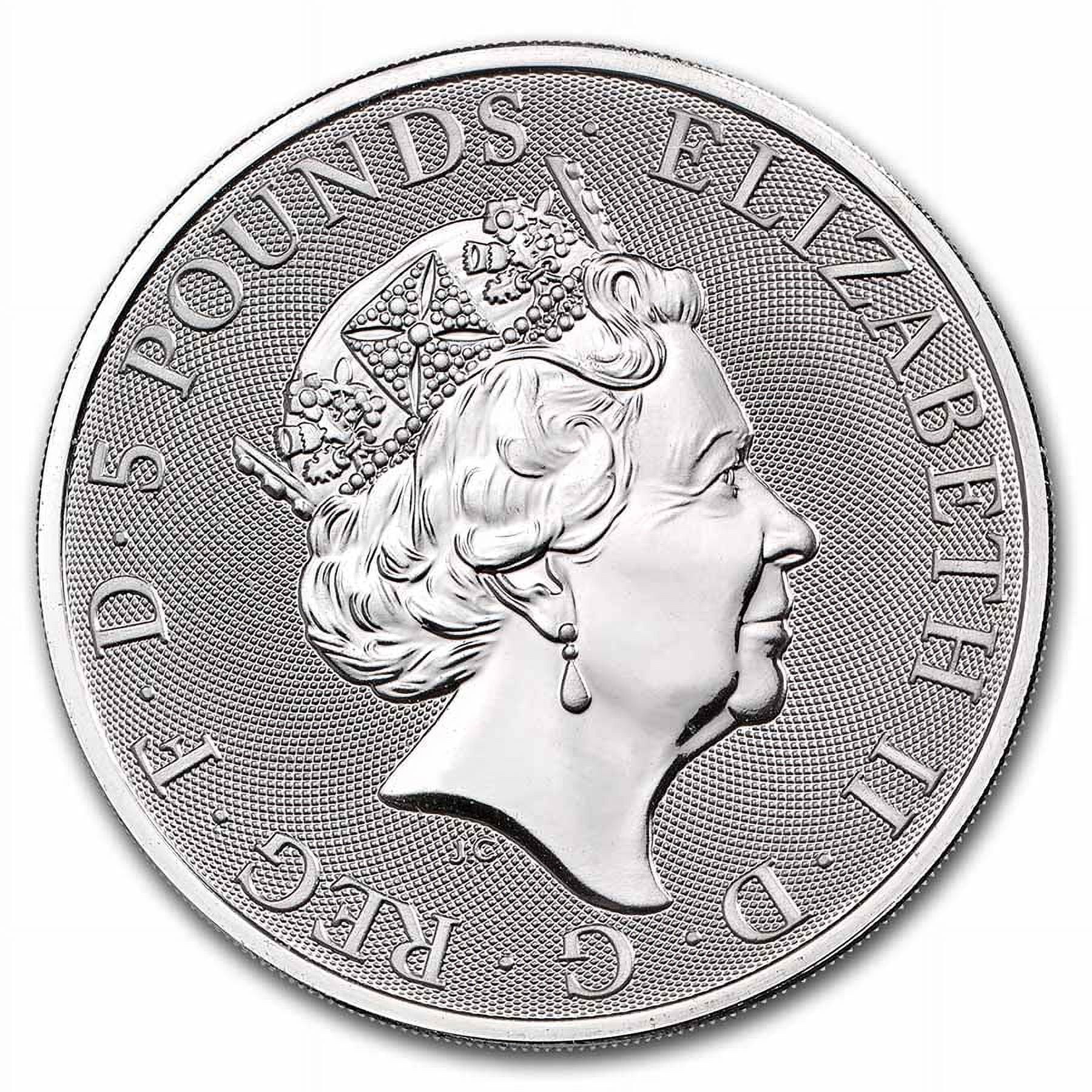 2021 Great Britain 2 oz Silver Queen's Beasts Collector Coin