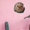thumbnail image 2 of Reloj de pared de madera de 12 pulgadas con diseño de anillos anuales simulados, acabado en madera antigua, silencioso, para sala de estar, hogar y oficina., 2 of 5