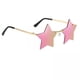 thumbnail image 1 of 4x Gafas de Sol de Estrella Moda Sin Montura Cosplay Fiesta Al Aire Libre Sombras Personalidad Playa Compras Viajes Gafas Gafas para 4 piezas, 1 of 8