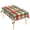 Style7, variant on Lfeey Christmas Rectangle Tablecloth 36x55 Inch, Red Green Argyle, Waterproof
