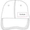 thumbnail image 3 of Paquete 200 piezas Gorra de algodón estilo sandwich velcro rosa Unitalla, 3 of 3