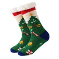 thumbnail image 2 of Christmas Socks for Women Soft Winter Stockings Floor Socks Cozy Thermal Sleeping Booties For Home, 2 of 3