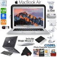 thumbnail image 1 of 6Ave Apple MacBook Air de 13,3 pulgadas, 128 GB SSD + Apple Magic Mouse 2 + estuche rígido de plástico y cubierta para teclado (negro) + paquete de garantía extendida de 2 años, 1 of 3