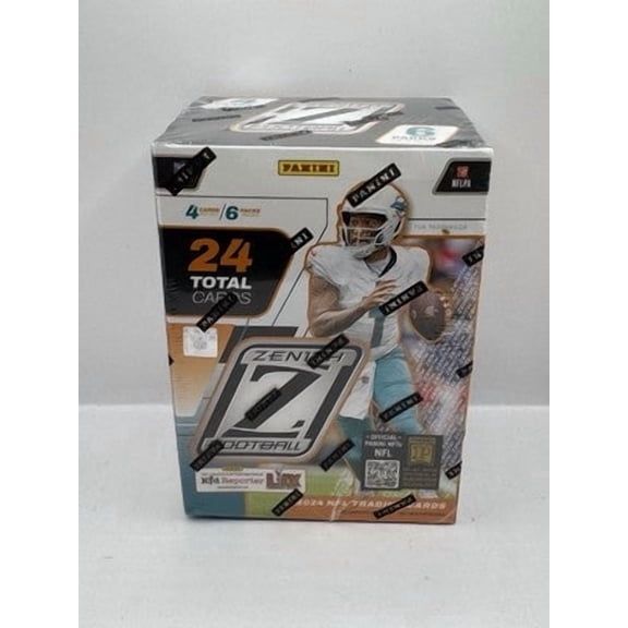 Collectible 2024 Panini Zenith Football Blaster Box - Factory Sealed