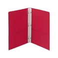 thumbnail image 4 of 2-Pocket Folder w/Tang Fastener Letter, 1/2" Cap, Red, 25/Box, 4 of 4