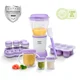 thumbnail image 1 of RCA Procesador de Alimentos BabyBullet RC-NBB, 200 W, libre de BPA, cuchillas de acero inoxidable, incluye 6 tarros de 50 ml, vaso con asas de 170 ml, bandeja flexible, espátula y vaso de 295 ml., 1 of 10