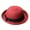 Red, variant on Fashion Women's Girls Bowknot Roll-up Wide Brim Dome Straw Summer Sun Hat Bowler Beach (Red)
