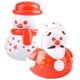 thumbnail image 3 of GOOHOCHY 2 Mini Figuras de Cerámica: Muñeco de Nieve Navideño con Vaso, Mini Figura Tambaleante, 3 of 8