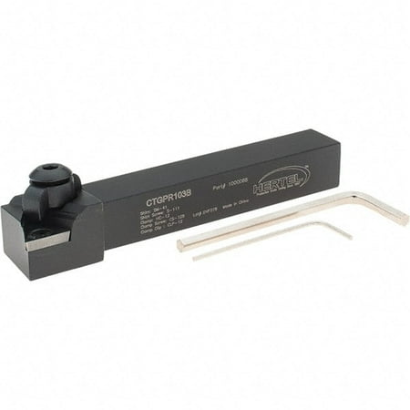

Hertel RH CTGP 0° Positive Rake Indexable Turning Toolholder