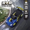 thumbnail image 4 of MotorDayz (1:16) Remote Control Nissan Z, Blue/Green, R5-16C56U-BL, Child, 4 of 9
