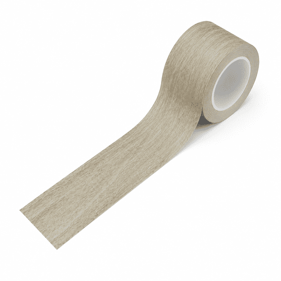 Light Gray Wood Grain Repair Tape, 2.25 in x 15 ft Neutral Adhesive Furniture Tape for Cabinets, Shelves, Baseboards and DIY Decor, 1 Roll