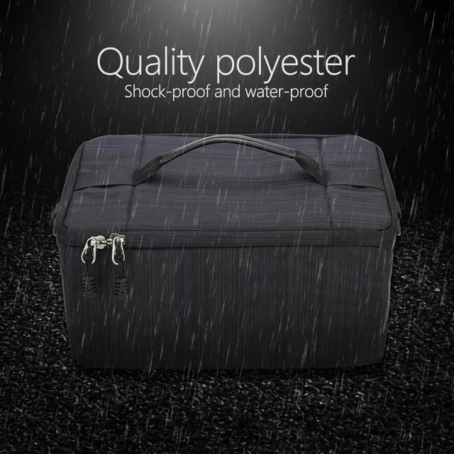 Camera Lens Bag Made Of Polyester Lens Case Breathable Hiding Design Inner Zipper For Avoid Scratching Your Expensive Equipment